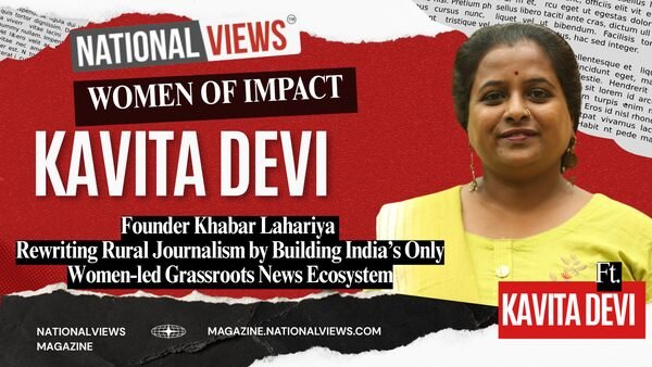 Khabar lahariya founder kavita devi rural journalism