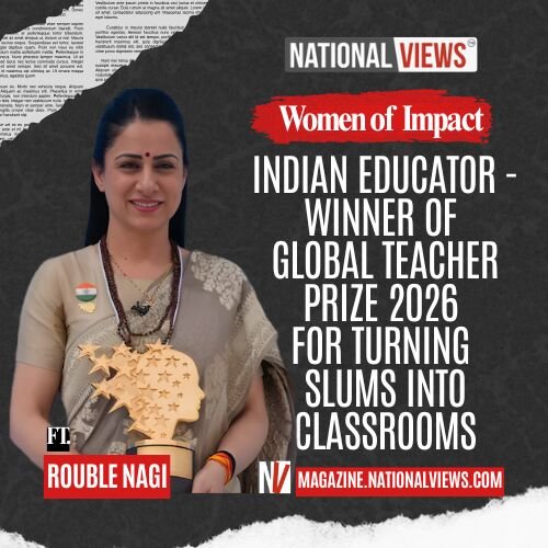 Global teacher winner Rouble Nagi - indian educator