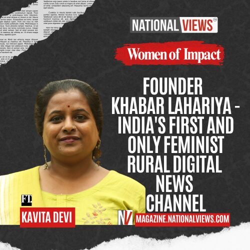 Kavita devi founder of khabar lahariya co-ceo of chambal media